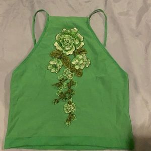 🌸3/$15 SHEIN floral crop top